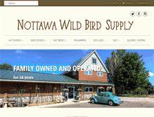 Tablet Screenshot of nottawawildbirdsupply.com